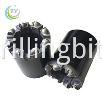 API 2 3/8" matrix body PDC drill bit 98mm for hard rock drilling